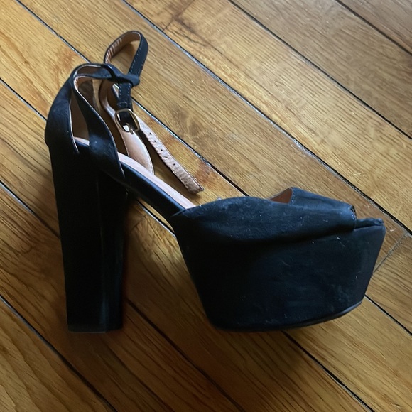 Jeffrey Campbell perfect 2 square toe platform 7M - Picture 5 of 7